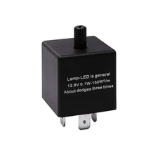 CF13 JL-02 EP34 3 Pin Adjustable LED Flasher 12.8 V 0.1W-150W Turn Singal Rel...