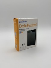UnionSine DataPocket HD2510 1TB USB 3.0/2.0 External Drive, Black