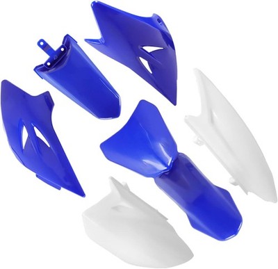 ABS Plastic Mudguard Side Cover Fairing Kit Replacement for Yamaha TTR 50 TTR50