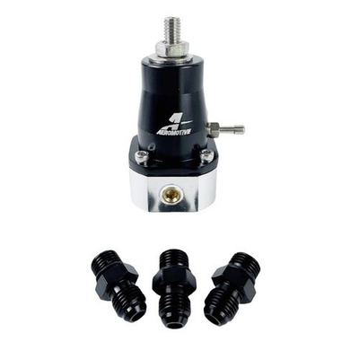#ad 13129 Aeromotive EFI Adjustable Fuel Pressure Bypass Regulator Fast Ship $86.90