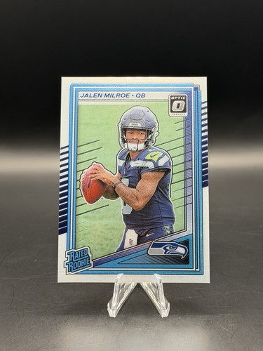 2025 Panini Donruss Optic - Jalen Milroe (RC) Rated Rookie | Seattle Seahawks 🚨