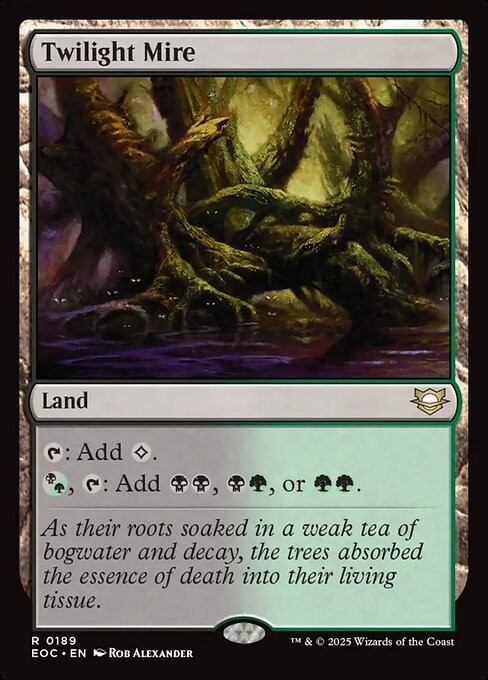 Twilight Mire 189 R Normal EOC MTG NM