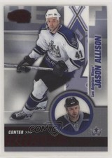 2003-04 Pacific Invincible Red 318/850 Jason Allison #44 0a4