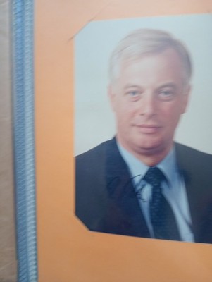 Autogramm, Top Zustand, vom letzten Gouverneur von Hongkong Chris Patten