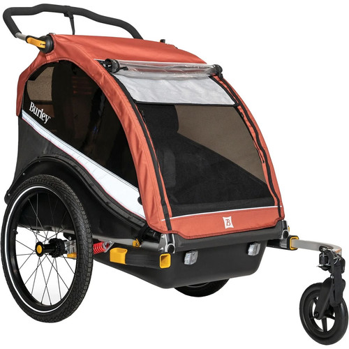 Burley Cub X Bike Trailer. Sandstone Red, 2 Seat /80153/