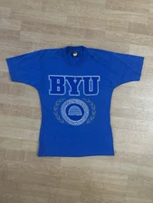 Bringham Young University Vintage Tshirt Screen Stars 80s