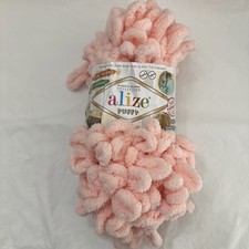 Alize Puffy loop yarn Jumbo weight Pink