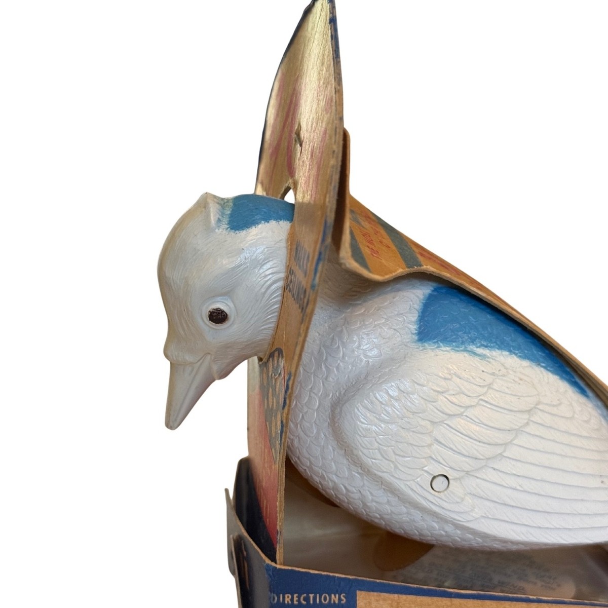 Vintage YOGI Wall Climbing Bird Toy w/ Box by Tigrett 1950s