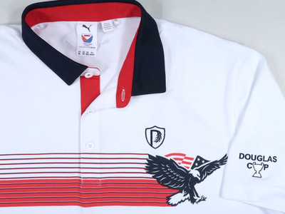 New Puma golf XL Parkland Country Club Douglas cup Presidente polo shirt Florida