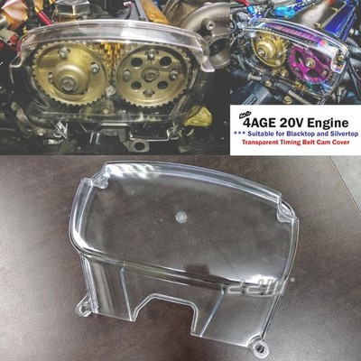 Clear Cam Gear Timing Cover For Toyota Corolla Levin AE100 AE101 AE111 20V 4AGE