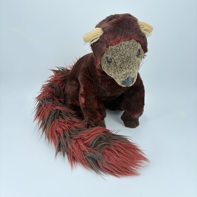 RARE Ring Tailed Mongoose Plush Badger Discovery Kids Stuffed Animal w/sound