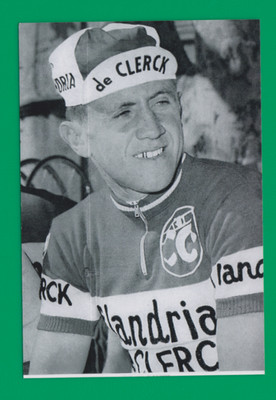 CYCLING repro PHOTO cyclist NOEL VAN CLOOSTER team FLANDRIA DE CLERCK