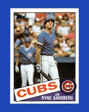 1985 Topps Set-Break #460 Ryne Sandberg NM-MT OR BETTER *GMCARDS*
