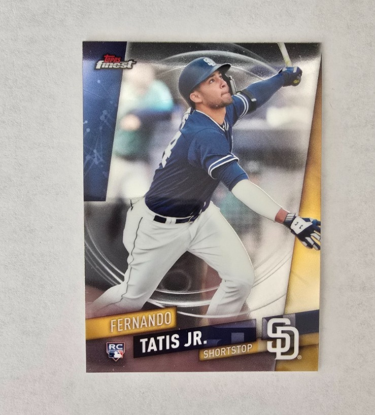 (ITEM B659) FERNANDO TATIS JR. - 2019 TOPPS FINEST #85 (RC)