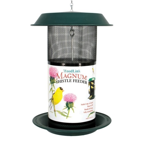 &mdash; Nyjer/thistle Seed Screen Feeder &mdash; 4 quart