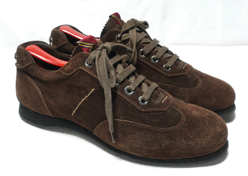 Pantofola D'oro for Brooks Brothers Braun Wildleder Freizeit Sneaker 81/2
