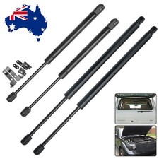 4Pc Bonnet+Tailgate Gas Struts Lift Supports For Nissan Frontier Navara 2004-18