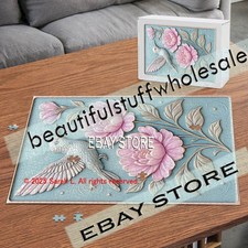 1000 piece jigsaw puzzle Dove Garden floral