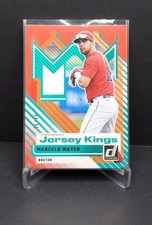 Marcelo Mayer Prospect Jersey Kings Patch Blue /99 2025 Donruss Baseball Red Sox