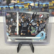 Minnesota United Shootout Win Playoffs - 2025 MLS Topps NOW - Card 130
