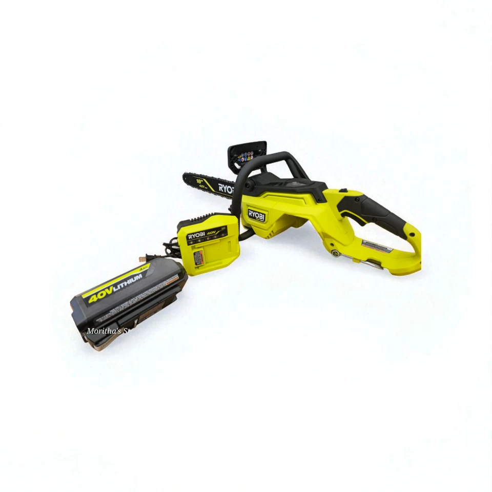Motosierra RYOBI RY40HPCW01 40V HP sin escobillas 18", con batería (4ah) y cargador Foto 4 de 4