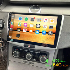 10.1" 4+64GB Android 15 Autoradio Apple Carplay Navi für VW Passat B7 CC Diesel
