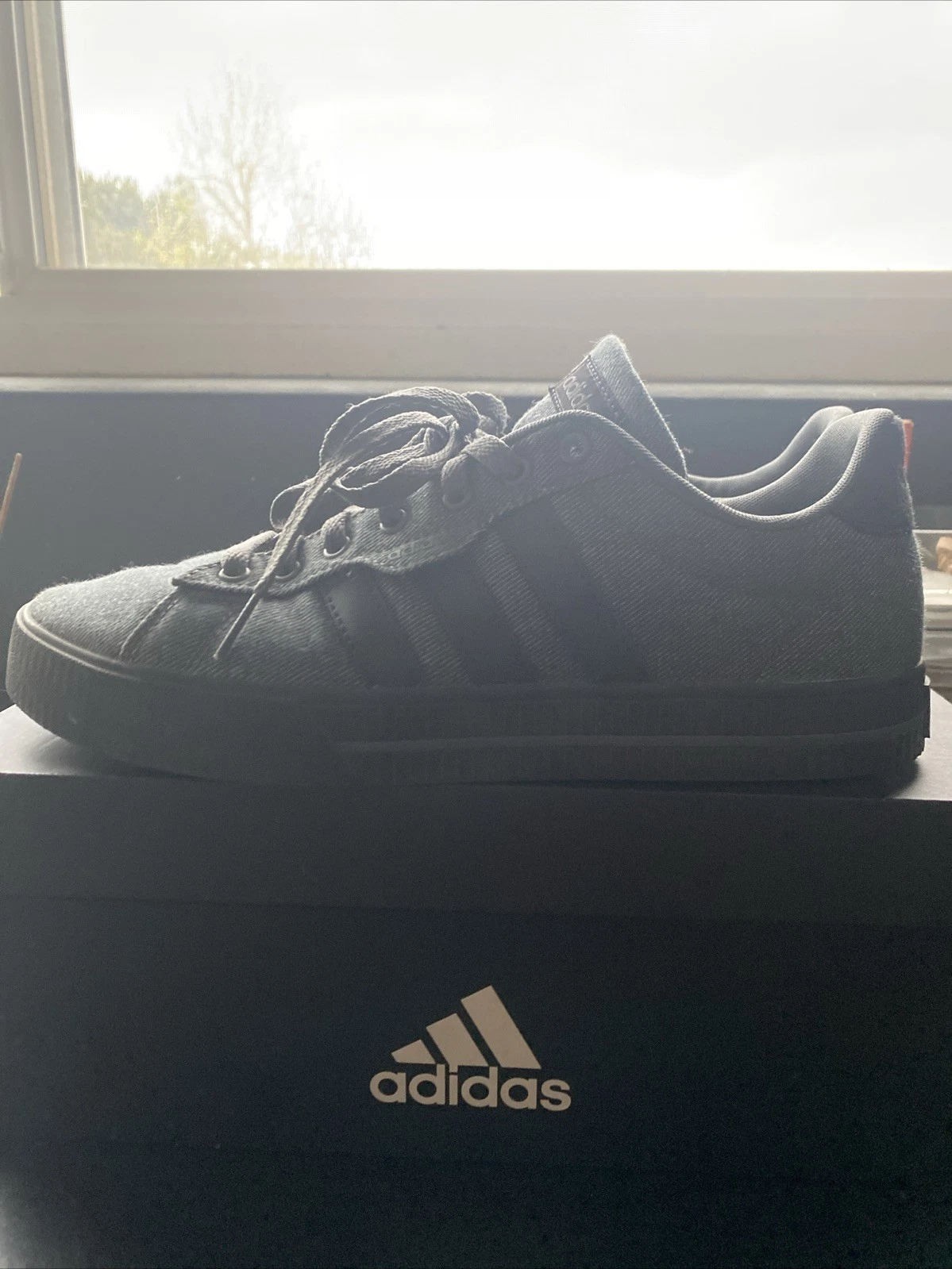 Taglia 9.5 Adidas Daily 3.0 Grigio Nero Gomma