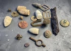 Civil War Union Camp Relic Lot Siege Of  Petersburg Virginia