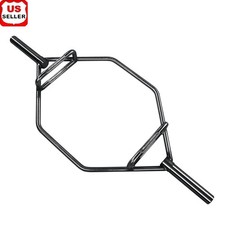 2-Inch Hex Trap Bar 1000lb Capacity Weight Lifting Equipment Heavy Duty Steel US