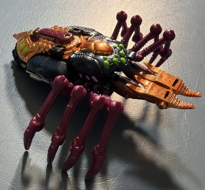 Transformers 1998 Vintage Beast Wars Deluxe Transmetals TARANTULAS COMPLETE