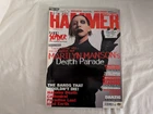 Metal Hammer Music Magazine Marilyn Manson Dec. 2002