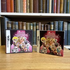 BARBIE: GROOM AND GLAM PUPS Nintendo DS Case And Sleeve Authentic No Game