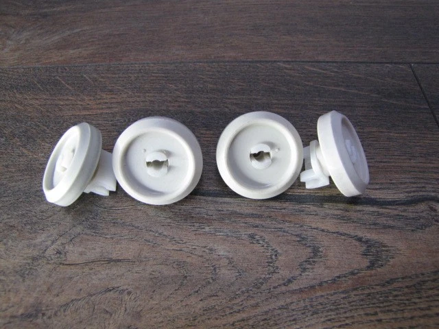 🔴4 Korbrollen Räder Rollen Geschirrkorb Geschirrspüler Miele Imperial