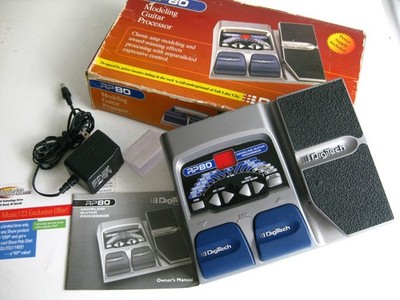 Digitech RP80 Multi Effect Guitar Effect Modeling Processor Pedal
