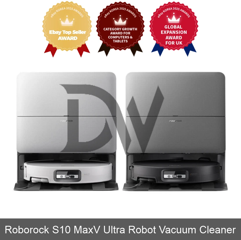 Roborock S10 MaxV Ultra Robot Vacuum Cleaner / Express / Genuine
Opens in a new window or tab