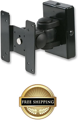Wall bracket for plasma LCD TV VESA75/100, Black, NEW  SHIPS FREE in the USA