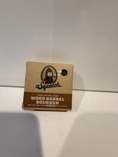 Dr. Squatch Wood Barrel Bourbon Bar Soap for Men 5 oz. Brand New
