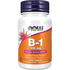 NOW Foods B-1 100 mg 100 Tabs