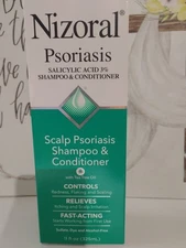 Nizoral Scalp Psoriasis Shampoo Conditioner With Tea Tree Oil. 11 Oz Exp 10/26