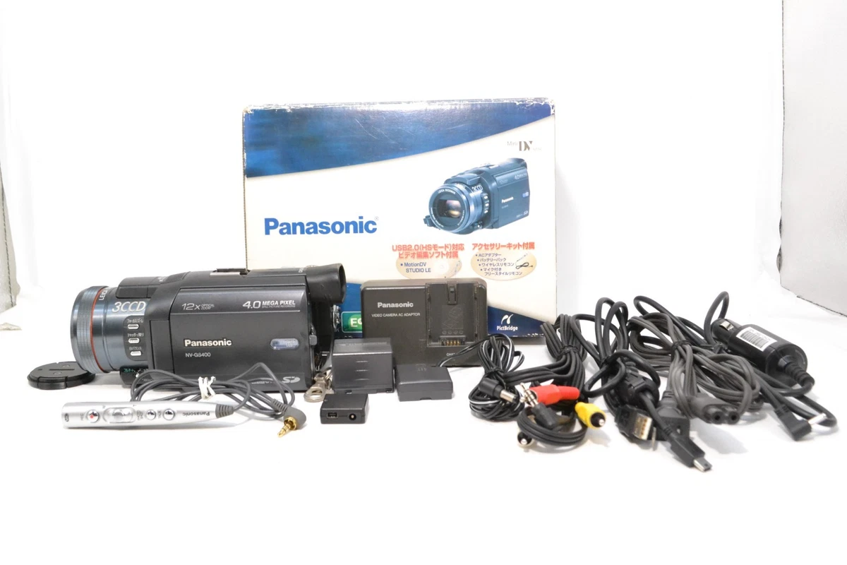 ☆Panasonic 3CCD miniDV NV-GS400☆ミニDVテープ ダビング・再生用に