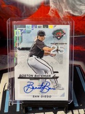 2025 Prospect Edition Boston Bateman FOTL Pandora Auto #'d 1/7 Padres