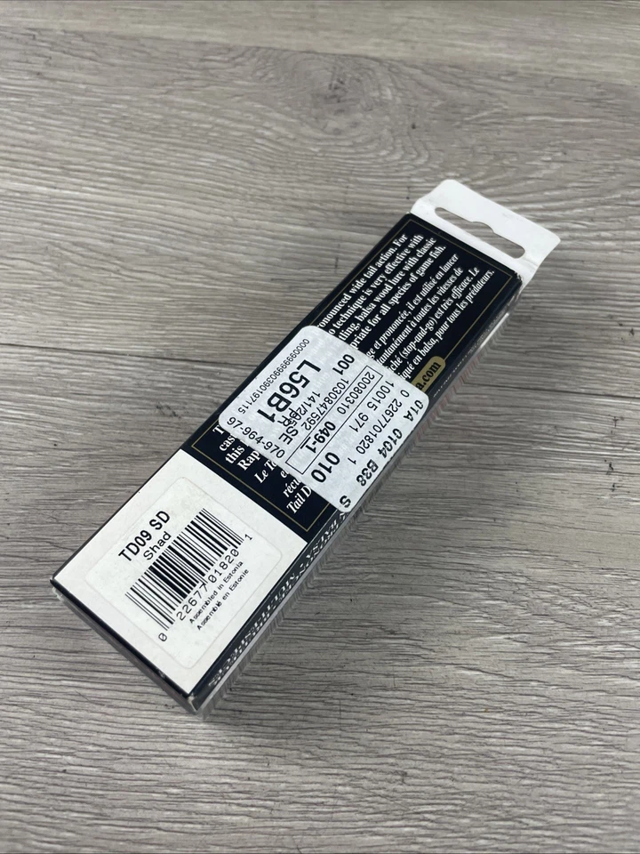 Rapala Tail Dancer TD-9 Wide Tail Action 3-1/2” 13g 7/16 OZ. Profundidad de natación 12-15’ Foto 4 de 4