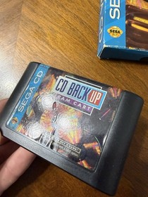 SEGA CD BACK UP RAM CART (Sega CD SCD) CIB Complete In Box! CHEAPEST! Free Ship!
