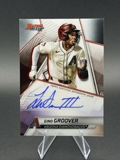 2025 Bowman's Best #B25-GG - Gino Groover Best Of 2025 On Card Prospect Auto