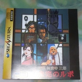 Sega Saturn Detective Saburo Jinguuji Unfinished Report Software