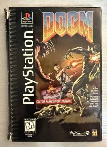 Doom [LongBox] - (Sony PlayStation 1) *Tested & Working* (Box Damage)
