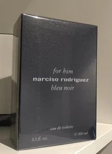 Bleu Noir for Him by Narciso Rodriguez 3.4 oz EDT SEALED BOX OLDER FORMULATION