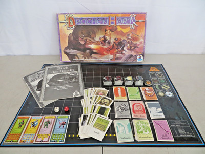 Vintage 1985 Schmidt Spiele Drachen Hort (Dragon Lair) Board Game - German RARE