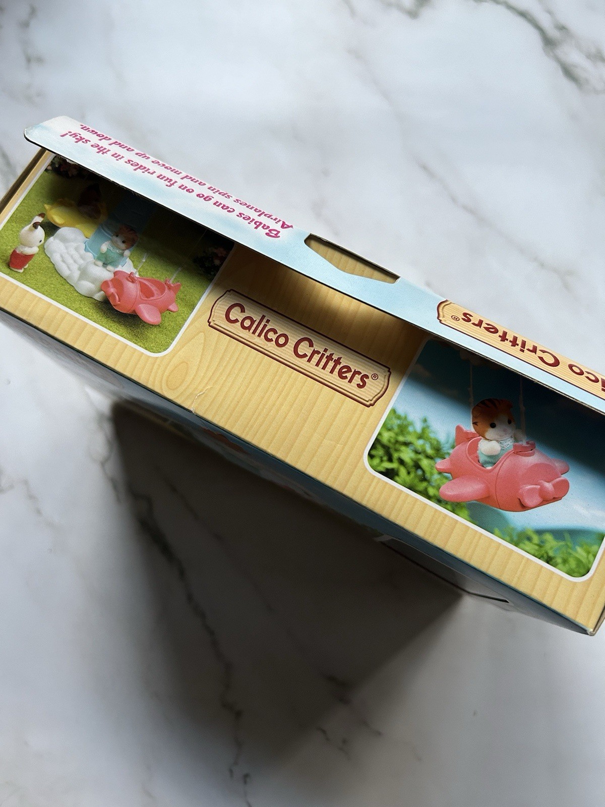 Calico Critters Baby Airplane Ride With Alfie Maple Cat Set CC1800