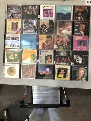 LOT of 50 CDs - IL DIVO  MIGUEL ANGEL GUERRA  REBERTO CARRLOS  JOSE CARRERAS